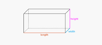 Given a pyramid whose base is 10 inches long and 15 inches wide, find area as follows: What Is Rectangular Prism Definition Facts Example