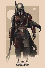 Pixalry The Mandalorian Created By Yvan Quinet Star Wars Images Mandalorian Poster Star Wars Pictures