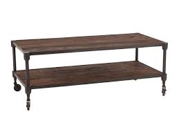 Best dining in paxton, illinois: World Interiors Paxton Weathered Walnut Gray Zinc 48 Wide Rectangular Coffee Table Witzwpx48rl