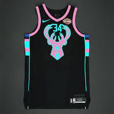 The official milwaukee bucks online shop is ready with authentic, replica, swingman, throwback milwaukee bucks jerseys from adidas. Kd S Bodyguard On Twitter First Look An Exclusive For Kxcn The Milwaukee Bucks City Edition Jerseys For The 2020 2021 Have Leaked A Milwaukee Vice Theme It Appears Https T Co Y82gspphzq