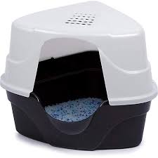 Nature S Miracle Hooded Corner Litter Box With Odor Control Charcoal Filter Petco In 2020 Litter Box Cat Litter Box Cat Training Litter Box