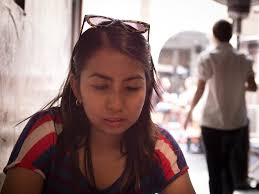 Picking out our lunch