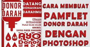 Blood donation posters alexandra daddario red cross hustle allah advertising layout activities wallpaper. Cara Gampang Menciptakan Pamflet Dengan Photoshop Ngeeneet