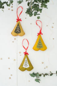 Bonnet de noel lumineux en feutrine 5 led clignotant à led, fonctionne avec 3 piles plates ag13 fournis. Decos De Noel Diy En Feutrine 5 Idees Au Top