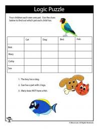Printable logic puzzles for kids. Printable Logic Puzzles For Kids Woo Jr Kids Activities Children S Publishing