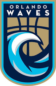 Orlando Waves Secondary Logo 2017 Waves Logo Logos Sports Team Logos