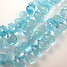 Semi Precious Gemstone Beads Teardrop Shape 100 Genuine Blue Topaz Gemstone Faceted Drops Grade Aa A Briolette Nature Stone 11 Mm 3 Pcs Semi Precious Gemstones Gemstones Gemstone Beads