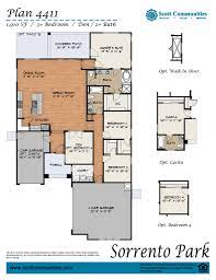 With over 35 custom home plans to select from and make your own, adair offers the perfect custom home floor plans for any size family. The 4411 Floor Plan Sorrento Park Scott Communities