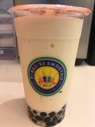 Banana Smoothie Bubble Tea Paradise Smoothie Http Www Paradisesmoothie Us Capecoral Capecoralflorida Parad Bubble Tea Bubble Tea Near Me Tea Smoothies