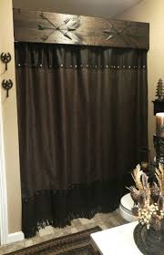 Bathroom bathe curtains have a huge effect in your little room. Love This Idea For Rustic Bathroom Decor Shower Curtains Istandarddesign Diy Curtains Bathro Rustic Bathroom Decor Rustic Bathroom Designs Western Home Decor