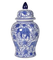 I love the blue and white ginger jar. Small Blue And White Ginger Jar Grove Home