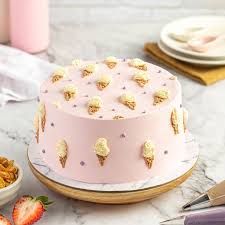 Strawberry Milk Cereal Cake (Private 6 Pax