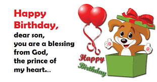 Happy Birthday Wishes To My Son For Son Birthday Greeting Well, we have some very unique birthday wishes for son in law that you can use in highly creative manner.