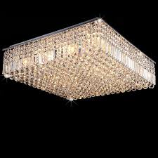 Large flush mount ceiling lights. Cheap Stereo Cuboid Shaped Full Crystal Large Flush Mount Ceiling Light 24 Inches Ceiling Lights Modern Crystal Chandelier Flush Mount Ceiling Lights
