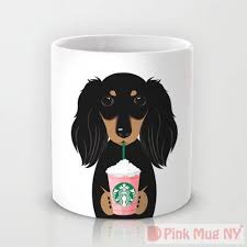 Dachshund Friendly And Curious Tazas Perros Manualidades