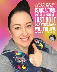 It's a new week and I can't wait to dance with you! This Carrie Fisher  quote is my absolute favourite. For the last decade, since starting Zumba  with Bec, it has been