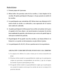 Maybe you would like to learn more about one of these? Reglas Del Juego
