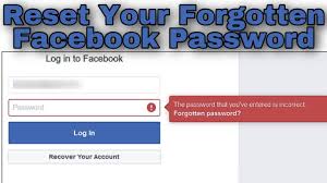 How to change password in facebook if forgotten. Change Password On Facebook For Gsm