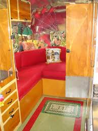 Tiki Trailer Interior Trailer Interior Vintage Campers Trailers Vintage Travel Trailers