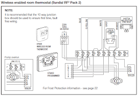 Figure 9 two port valves with a wired boiler. Central Heating Wiring Diagrams Honeywell Sundial Y Plan Gas Support Services