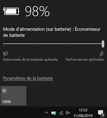 Impossible d'enlever le mode économie d'énergie - Communauté Microsoft