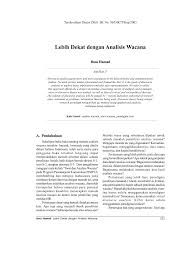 Berkat rahmatnya penulis dapat menyelesaikan makalah tugas akhir analisis wacana dengan judul klasifikasi wacana. Pdf Lebih Dekat Dengan Analisis Wacana