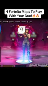4 Fortnite Maps To Play With Your Duo!🔥#fortnite