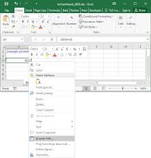 Ms Excel 2016 Hide Formulas From Appearing In The Edit Bar