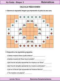 Formarán parte de tu problemario. 4to Grado Matematicas Calculo De Fracciones