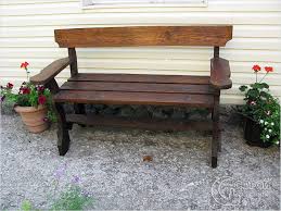 Before doing anything, make plans first and decide the dimensions of your wooden patio bench. How To Make A Wooden Bench With A Back Garden Bench With Back Drawing For Making