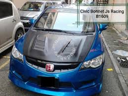 The most accurate honda civic mpg estimates based on real world results of 306.9 million miles driven in 14,637 honda civics. Honda Civic Fd Js Racing Bonnet Fiber Car Accessories Parts For Sale In Ayer Keroh Melaka Mudah My