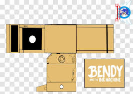 Bendy alpha prototype game play. Bendy And The Ink Machine Paper Cardboard Prototype Cut Into Two Parts Transparent Png