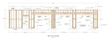 standard garage door sizes chart garage doors