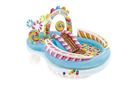 Intex Aire De Jeux Gonflable Royaume Des Bonbons Inflatable Baby Pool Intex Pool