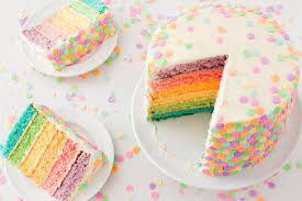 some bunny s going to love this spring pastel confetti cake recipe pastel rainbow cake confetti cake confetti cake recipes