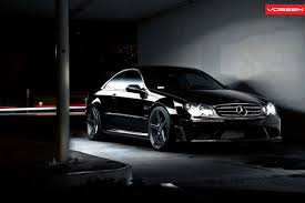Insane Mercedes Clk Amg Black Series Rocking Vossen Forged Rims Mercedes Clk Amg Mercedes Clk Amazing Cars