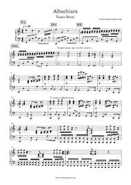 Перевод песни albachiara — рейтинг: Albachiara Di Vasco Rossi Download Spartito Musicsquare