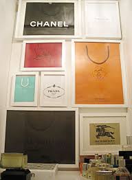 Madebygirl Closet Freak Via Made By Girl Framed Shopping Bags Gallery Wall Layout Frame Decor