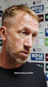 Graham Potter following today's defeat to Crystal Palace. 🗣️