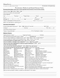 Health History Form Template Fresh 22 Of Surgery For Oral Health History Form Template In 2020 Health History Form Health History Medical History