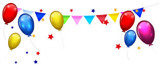 download bunting balloon birthday stars cake border cartoon hq png image freepngimg download bunting balloon birthday stars