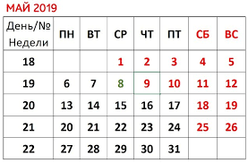 Majskie Prazdniki 2019 Kak Otdyhaem Skolko Budet Vyhodnyh V Mae 2019 Goda Kalendar Prazdnikov