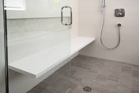 Will the bench slide around or move on the wet shower floor? a. Bench Floating In Shower Contemporary Bathroom San Francisco By Elite Construction Services Inc Houzz