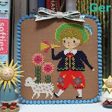 Counted thread flag free embroidery pattern. Stitcher Resources Free Tutorials For Finishing Cross Stitch Projects