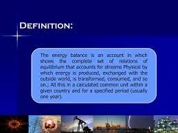 Ppt Energy Balance Powerpoint Presentation Free Download Id 2924741