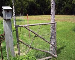 Make sure the posts are level before securing the gate to the posts garden gate plans. Country Lore Poplar Wood Garden Gate Diy Mother Earth News