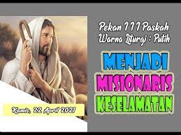 Lingkaran kelahiran (4 minggu masa adven dan 2 minggu masa natal) lingkaran kebangkitan (6 minggu masa prapaskah dan 7 minggu masa paskah) serta 32 atau 33 hari minggu yang merupakan. Renungan Harian Katolik I Kamis 22 April 2021 Youtube