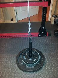 Durable black powder coating to withstand wear and tear from workouts. Homemade Tricep Pull Down Or Lat Pull Down Bodybuilding Com Forums Homemade Gym Equipment At Home Gym Diy Gym Equipment