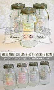After old glassy mason jar fill, the cubby is ready to hang on any custom wall as a fancy wall organizer, mason jars can be filled with both accent decors and items of storage! Simply Genius Mason Jars Diy Ideas Organization Crafts Craft Mart