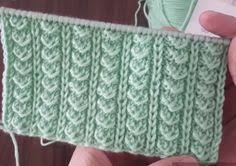 Her Orgude Kullanilan Serce Parmagi Orgu Modeli Yapilisi Baby Knitting Patterns Orgu Orgu Desenleri
